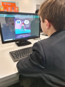 Year 7 students at LAB learn about Online Safety for Safer Internet Day during their Computer Science Lessons.