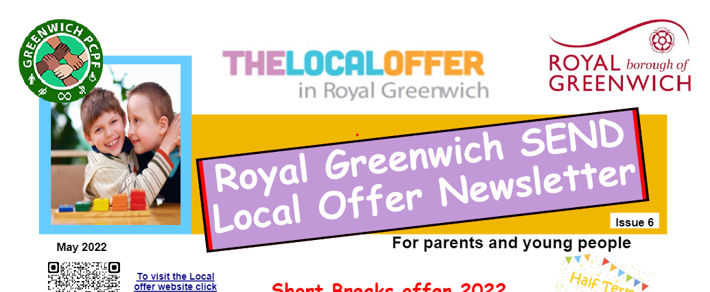 Royal Greenwich SEND Local Offer Newsletter Issue 6
