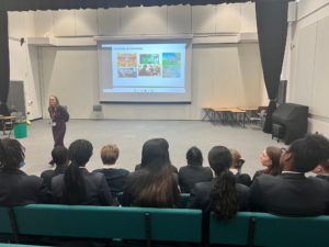 Gwyneth Hammand from Cambridge University came to visit Year 11 students. She delivered a talk to our students about routes to take in Post-16 in order to secure a place in the top universities.