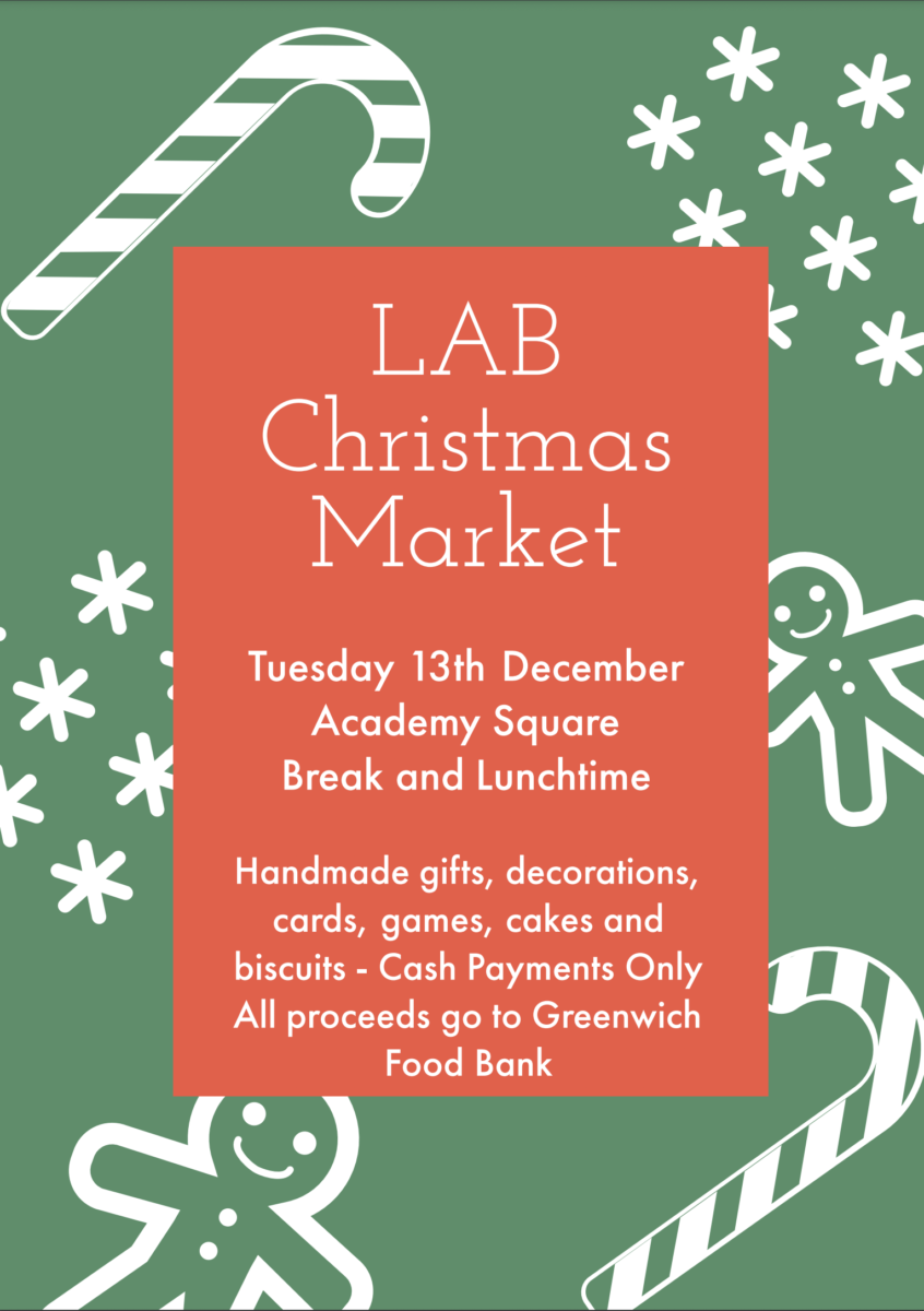 LAB Christmas Market poster