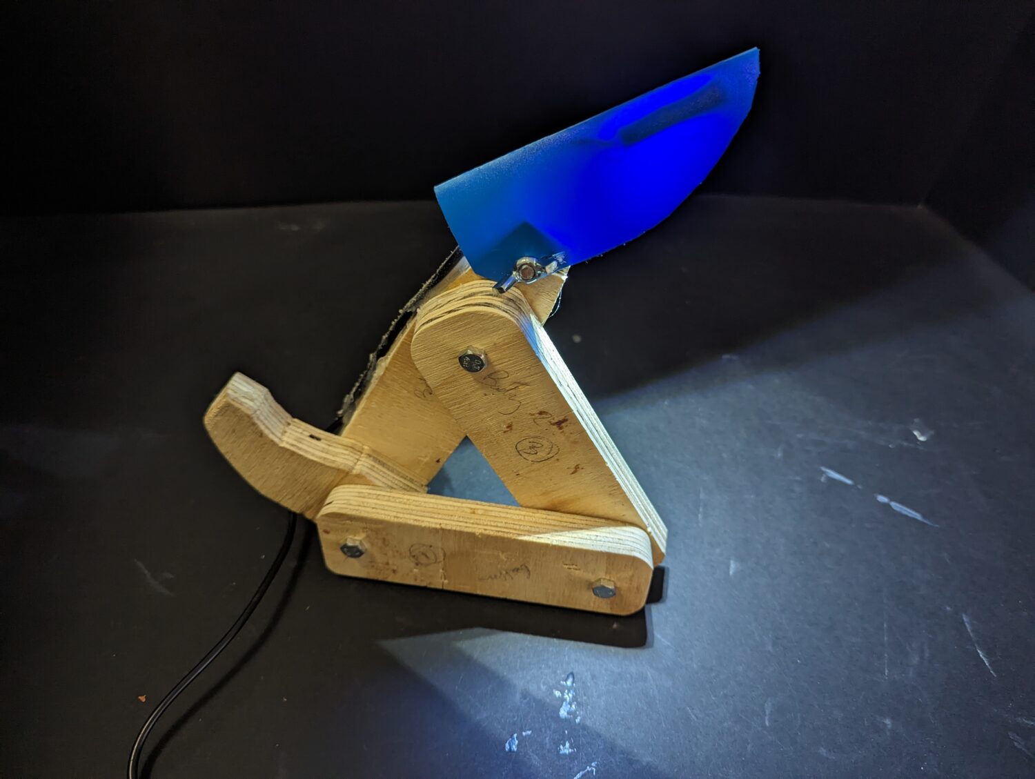 Zoomorphic Lamp by Year 9 student