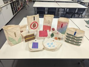 DT Year 8 Students Lunch Bags